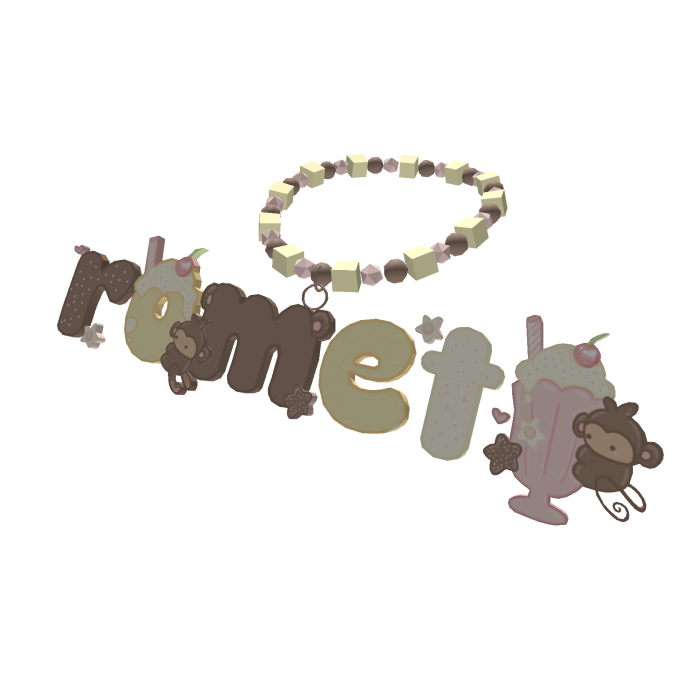 monkey romet necklace