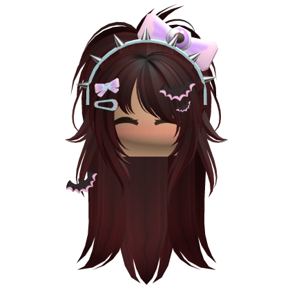 Y2K Igari Grunge Pastel Goth Pony (Red) Roblox item