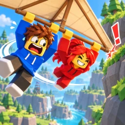 Glide With A Buddy [2 Player Obby] icon