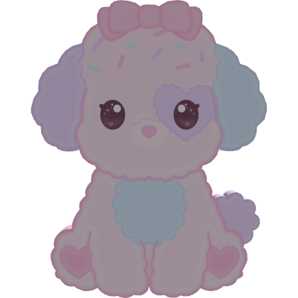 ‿ ♡ ice cream confetti pup clip 