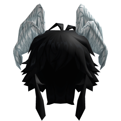 Angel Black Hair {🪽} Roblox item