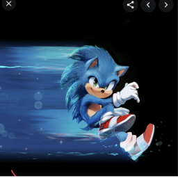 sonic race car