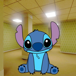 Stitch in The Backrooms