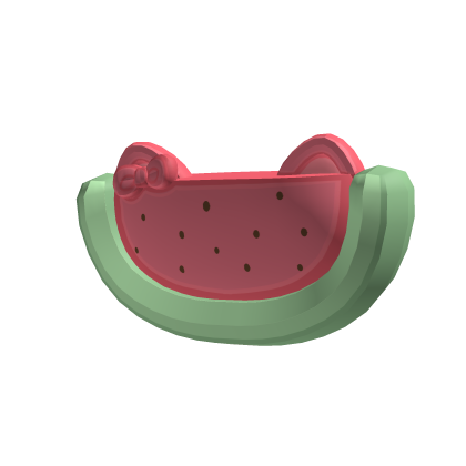 HANDHELD Kawaii Kitty Watermelon thumbnail