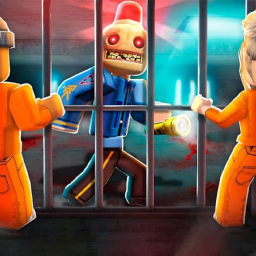 Escape Mr job prison SCARY OBBY