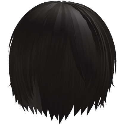 melancholic emo anime moe soft boy hair brown Roblox item