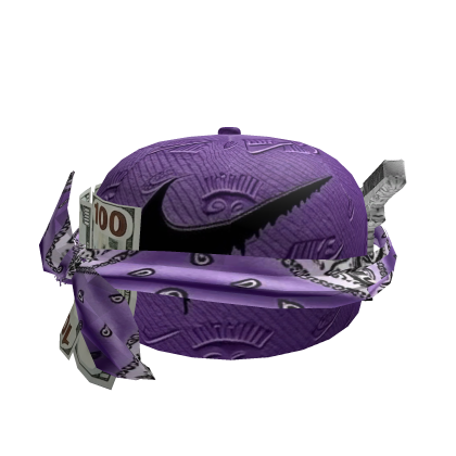 Gorra Diseñador, Gangsta Purple. Roblox item