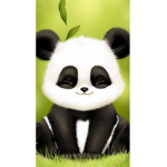 Panda loves club