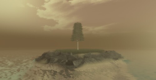 Isolierte Insel