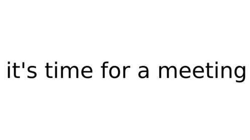  Meeting