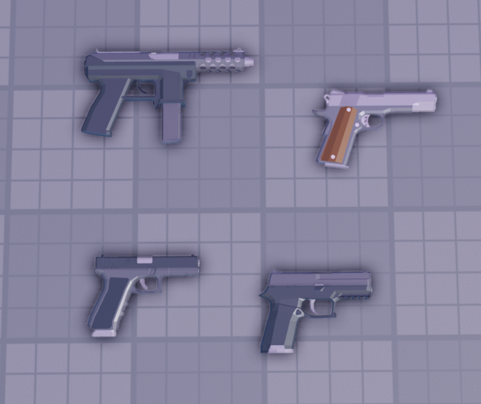 Modern Pistol Pack preview 2