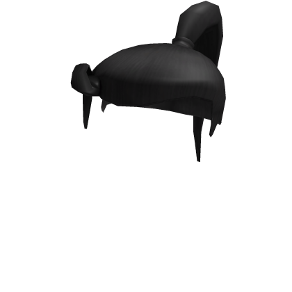 Black Ponytail Roblox item