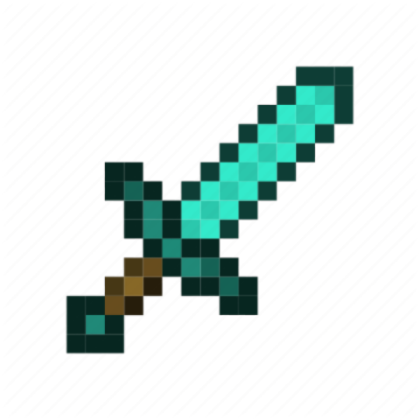 minecraft sword (For Auras) Roblox decal