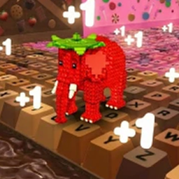 Walk Keycap to Strawberry Elephant!