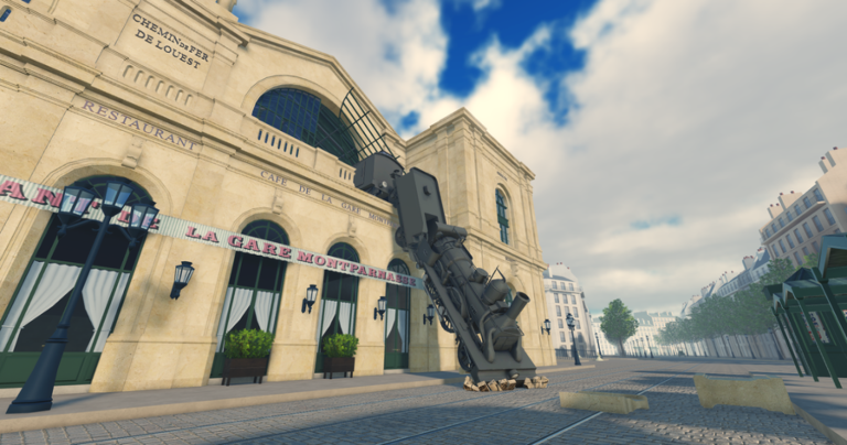 1895 Granville Paris Express Derailment Train Sim screenshot 3