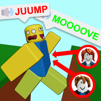 Yell Together 🔊 [2 Player Obby]