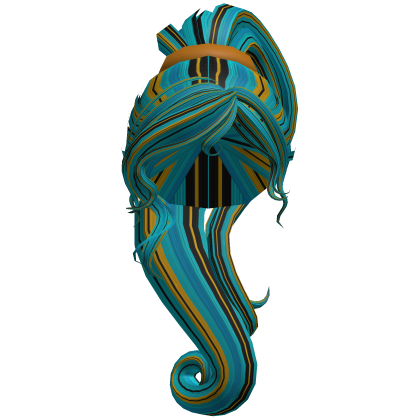 ⚱️ Nefera De Nile Egyption Teal Mh Ponytail 