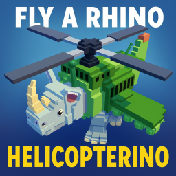 Fly a Rhino Helicopterino Brainrot icon