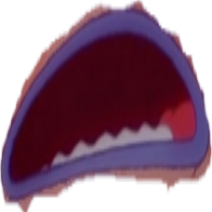 fish mouth b Roblox decal