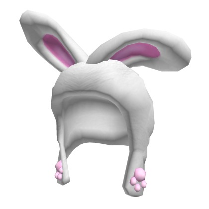 Cute Lil' White Bunny Hood 🐰