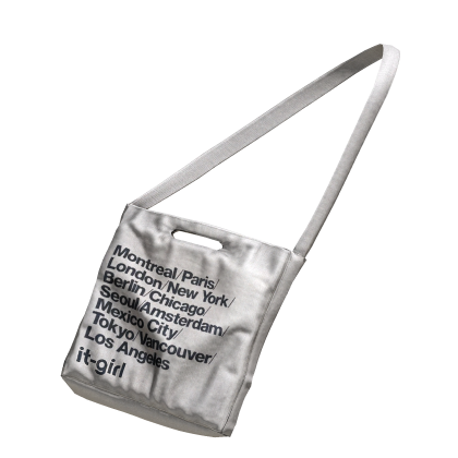 3.0 It-Girl Canvas Tote (White) thumbnail