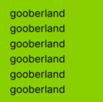 club of gooberland