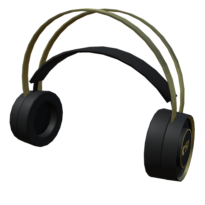 Classic Golden Headphones - KSI