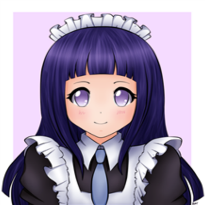 Maid Hinata Hyuuga (From Naruto) Roblox decal