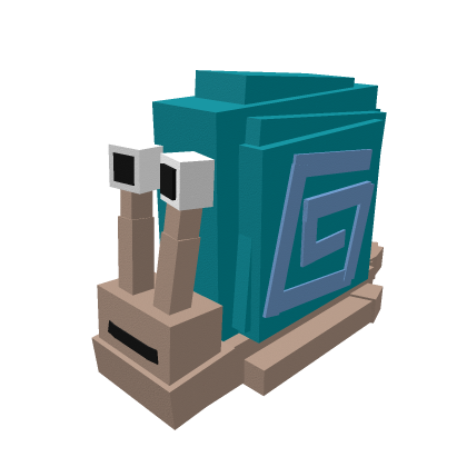 Snail Stud Pet - Blue Snail