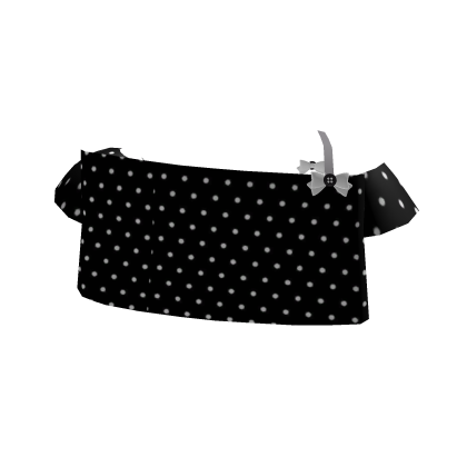 ⸝⸝ ♪ cute black polka dots