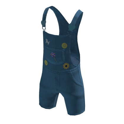 ❄ Kidcore Stickers Blue Overalls [Rent & Timed] thumbnail