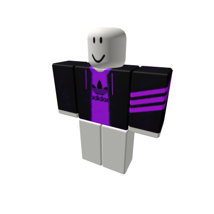 purple adidas jacket Roblox