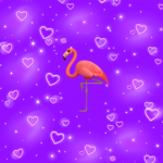 Purple Flamingo's