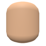 Faceless Face Head