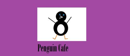 Penguin Cafe (snow was added)