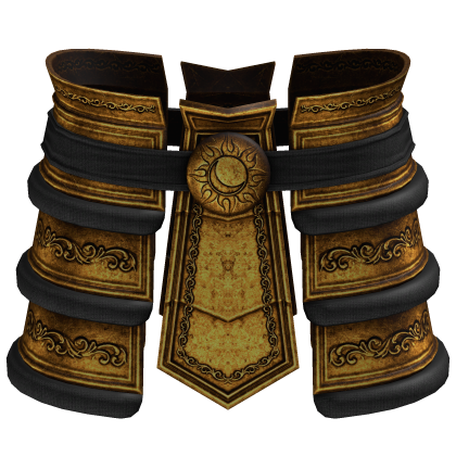 Gold Mongolian Armor Waist