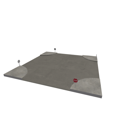 Stop Sign Intersection