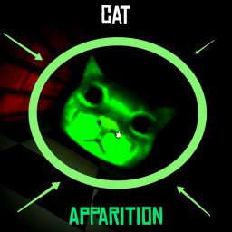 green cat apparition icon
