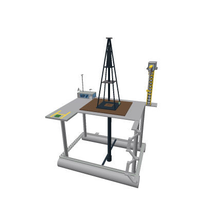 Ocean oil rig (doesn't spew oil)
