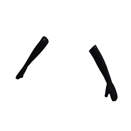 Black Goth Emo Grunge Latex Sleeves Arm Warmers