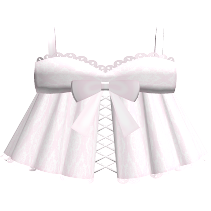 cute ruffled laced dress in pink ♡ thumbnail