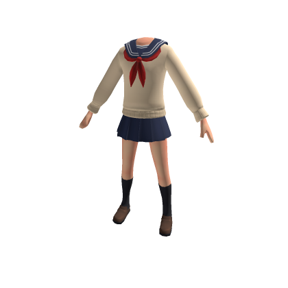 Anime Uniform1 (Layered clothing)