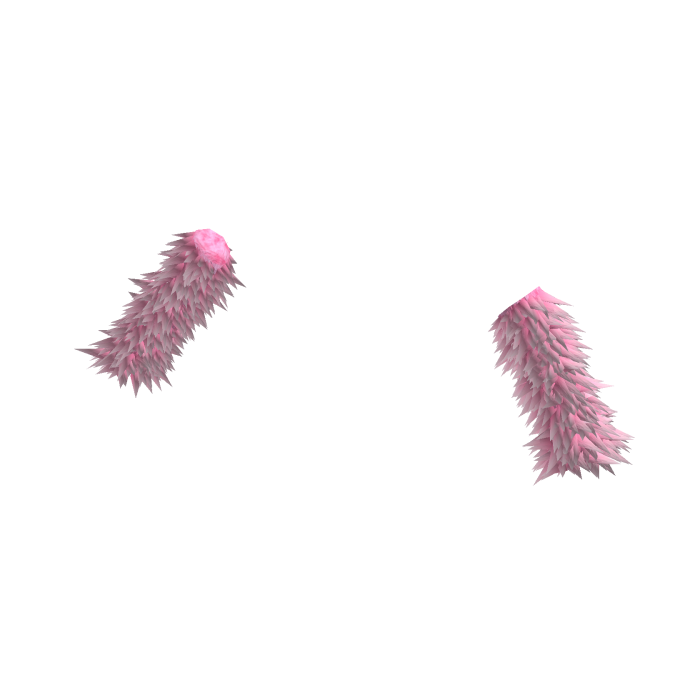 Pink Furry hand warmer cover gloves