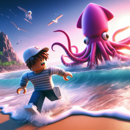 (NEW!) Escape The Giant Squid Obby!