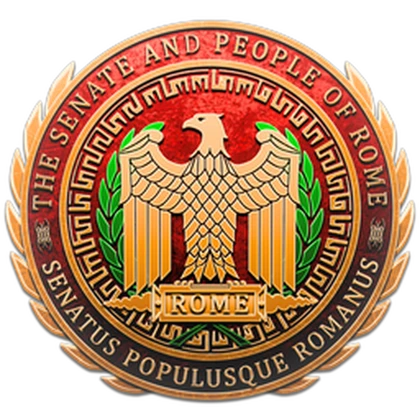 The Senate and People ᴏf Rome Roblox group icon