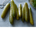Cheesy pickles and butter