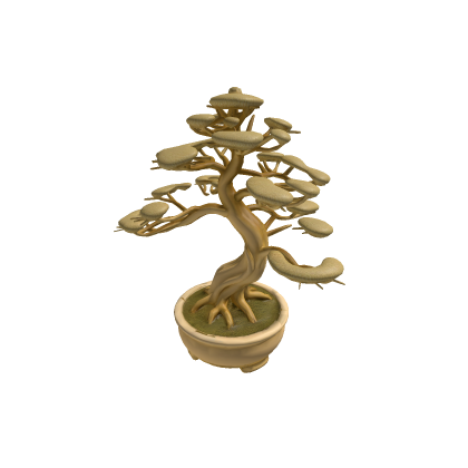 Pristine Golden Bonsai Tree
