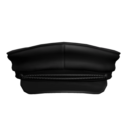 black dark emo vkei cadet hat