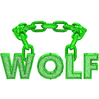 Wolf Green Chain Roblox item