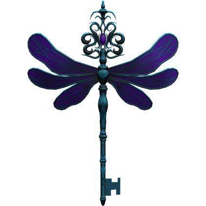 Blue & Purple Magical Dragonfly Key  Roblox item